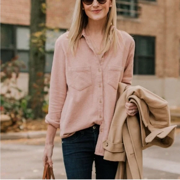 Madewell Flannel Sunday Shirt - Picture 1 of 2